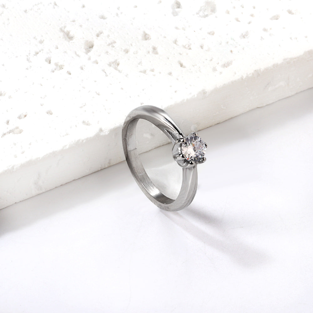 18K Gold Plated Premium Stainless Steel Finger Ring