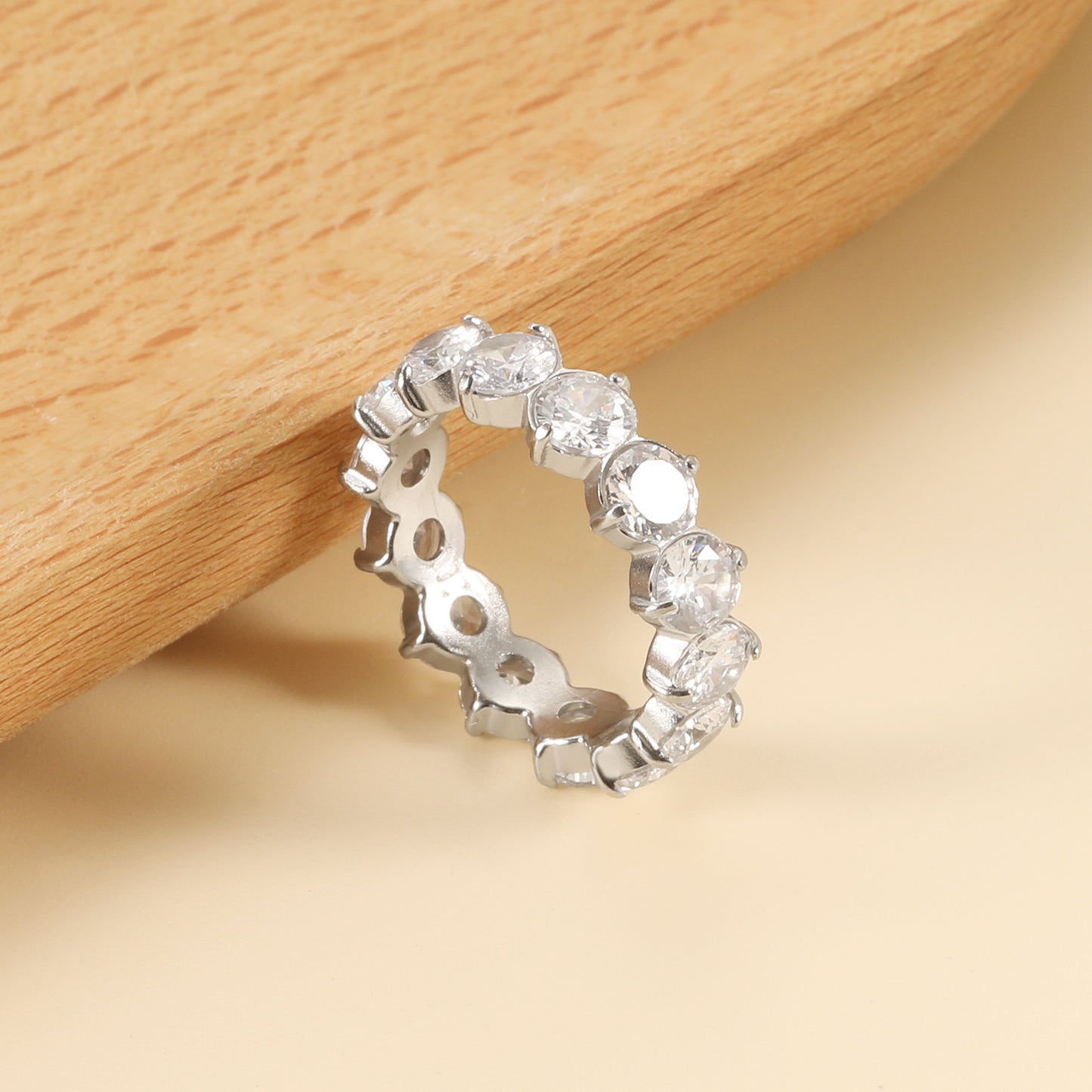 18K Gold Plated Premium Stainless Steel Finger Ring