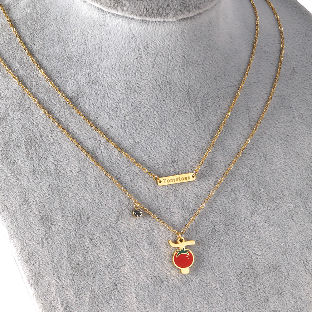 Tomato Blossom Charm Pendant