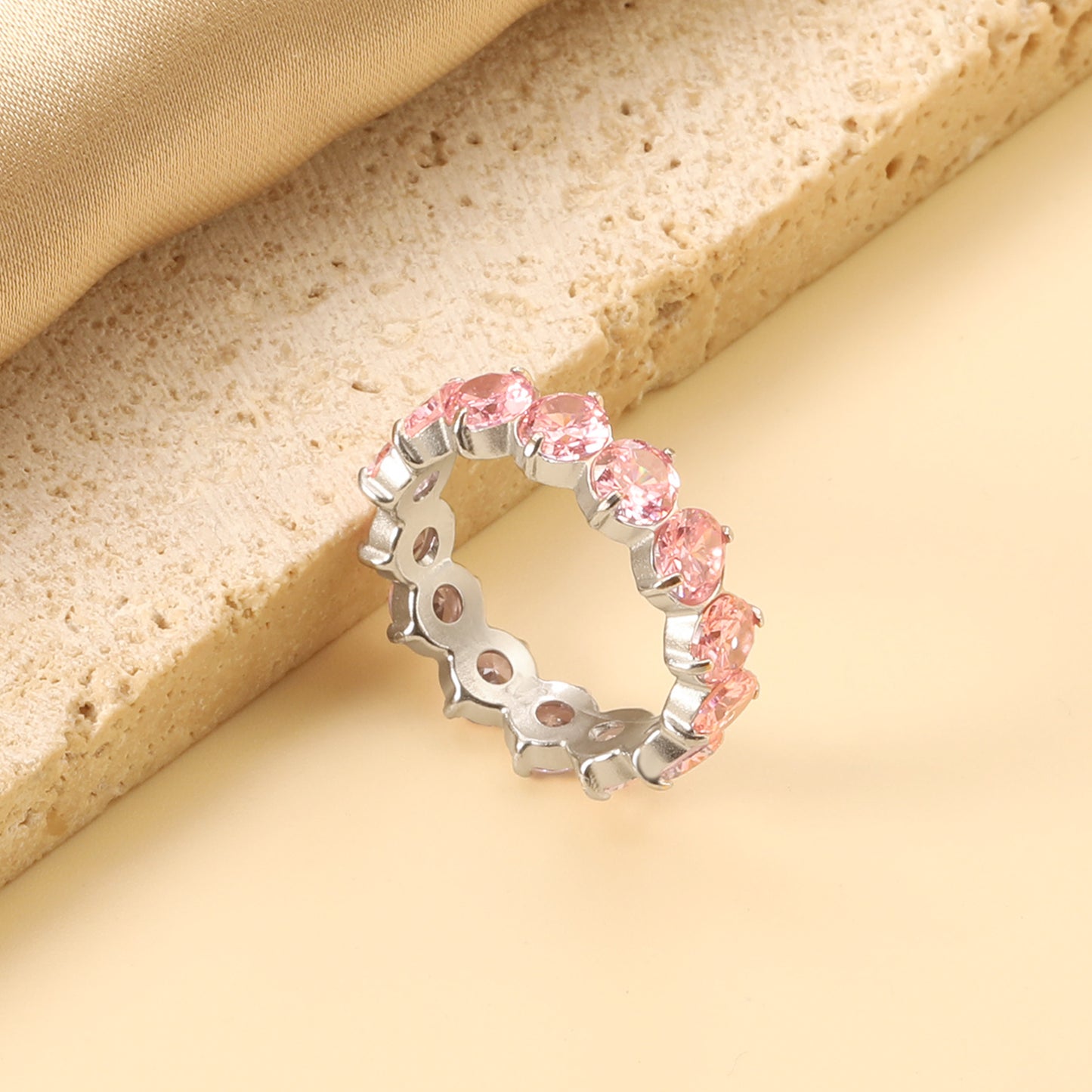 18K Gold Plated Premium Stainless Steel Finger Ring