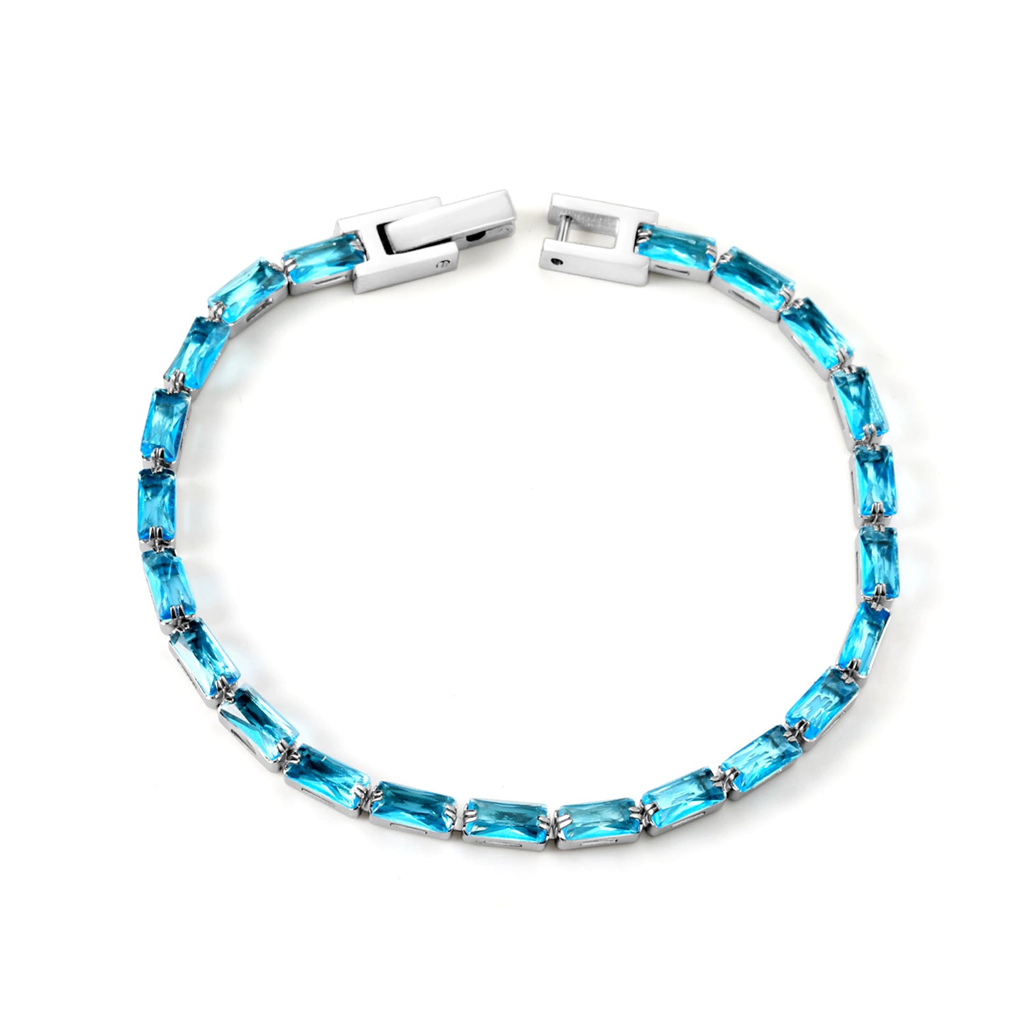 Blue Lagoon Crystals Bracelet