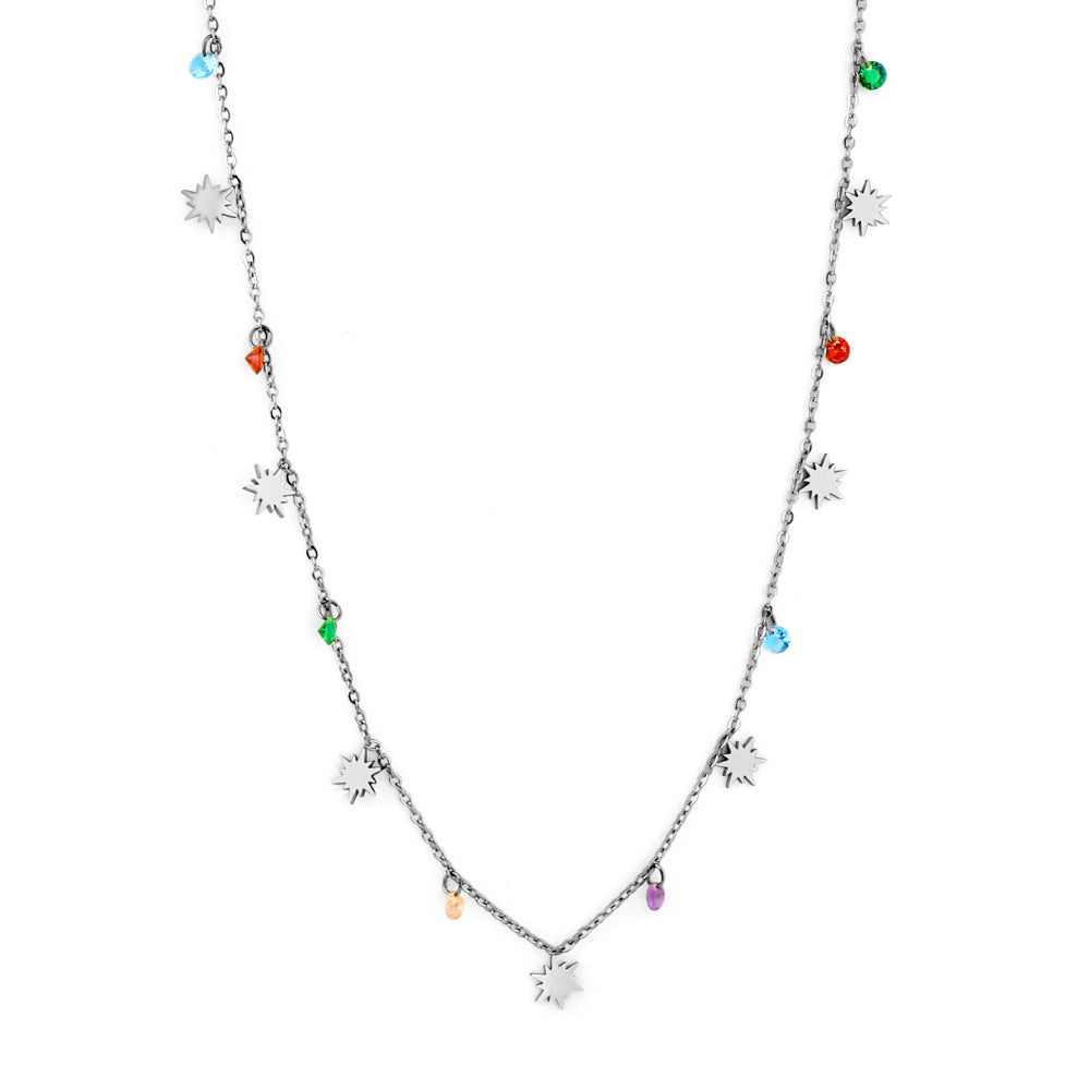 Celestial Shine Charm Necklace