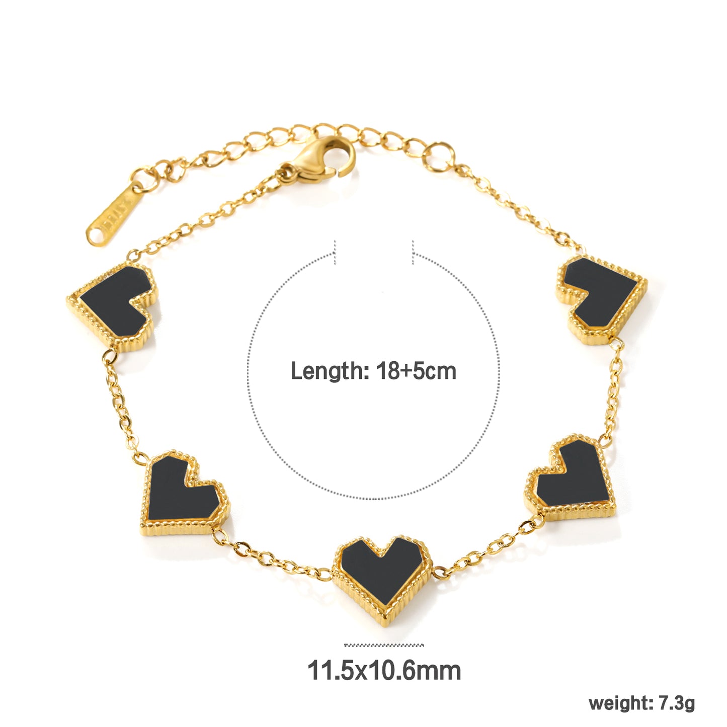 Flutter By Heart Bracelet