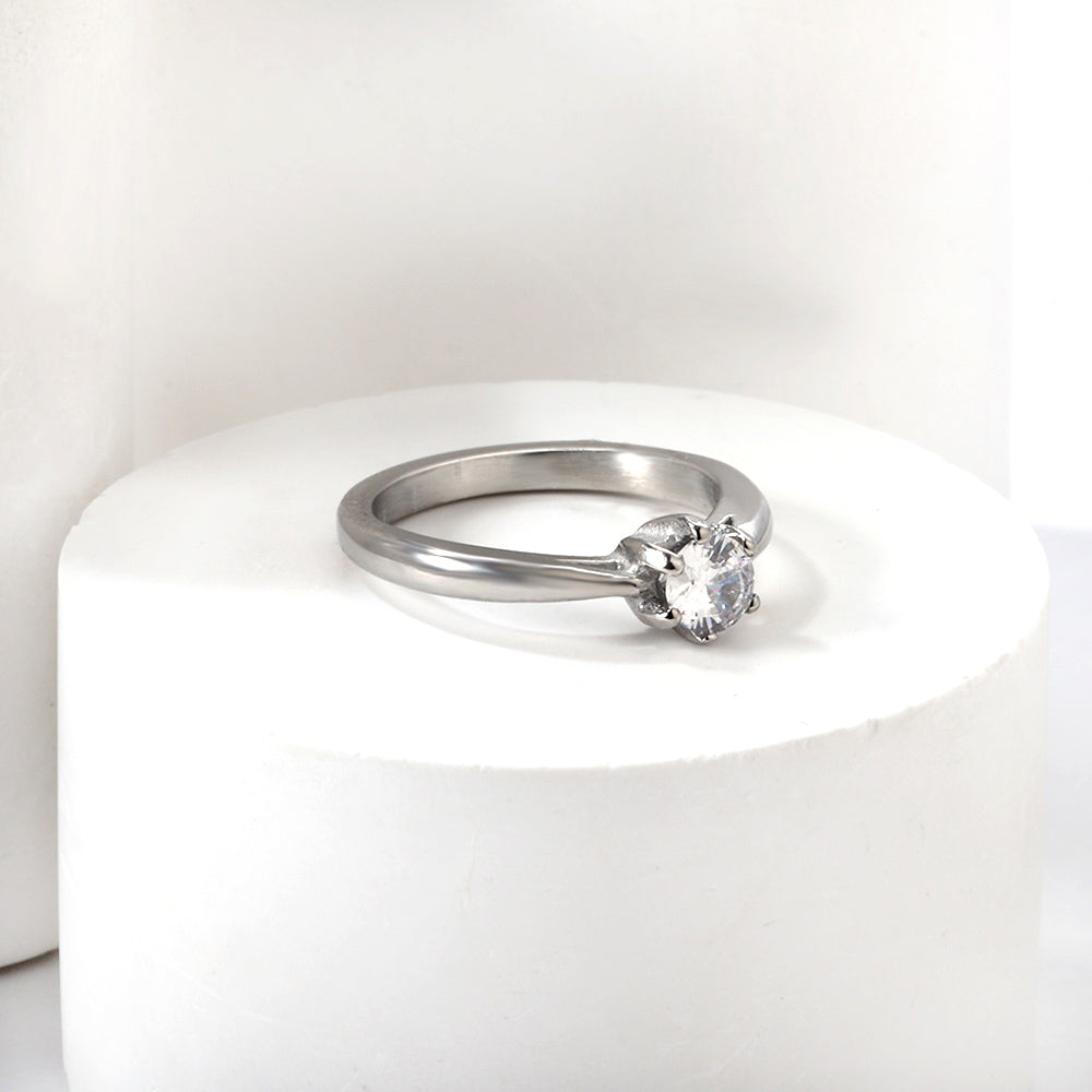 18K Gold Plated Premium Stainless Steel Finger Ring