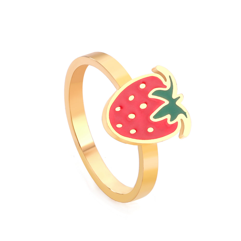 18K Gold Plated Premium Stainless Steel Finger Ring
