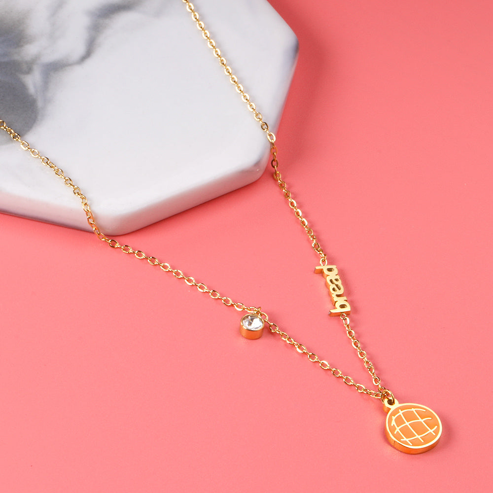 Loaf Pendant Charm Necklace