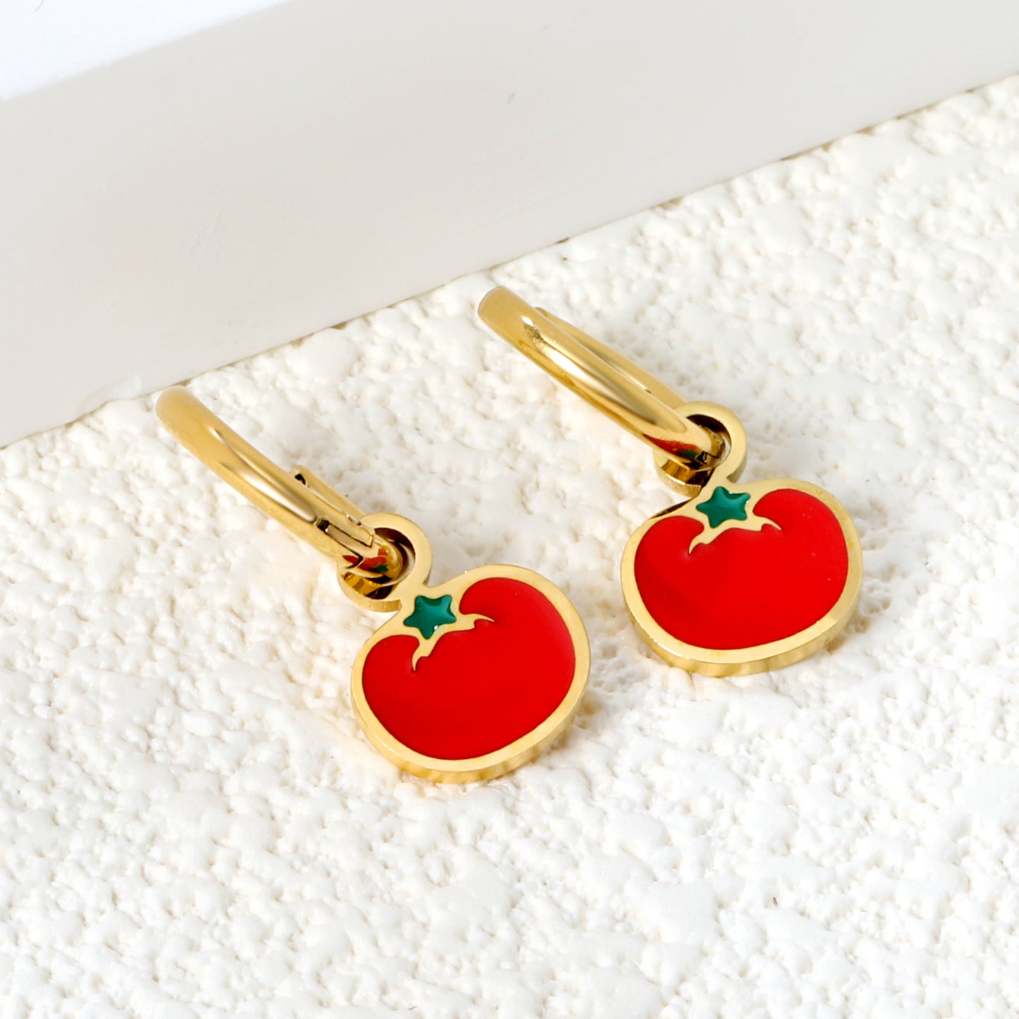 Tomato Charms Earrings