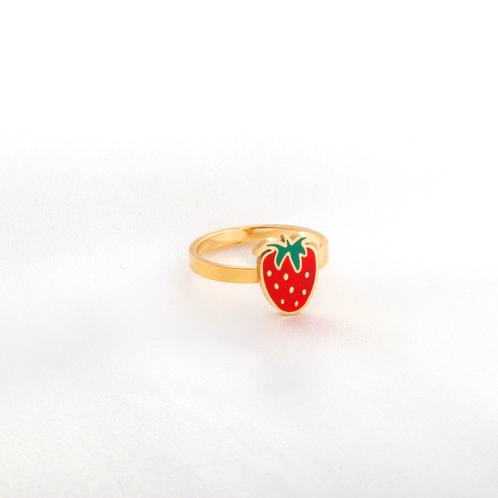 18K Gold Plated Premium Stainless Steel Finger Ring