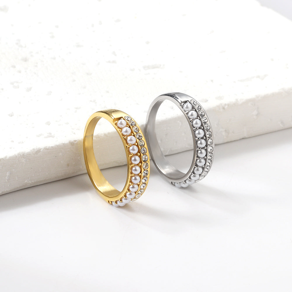 18K Gold Plated Premium Stainless Steel Finger Ring