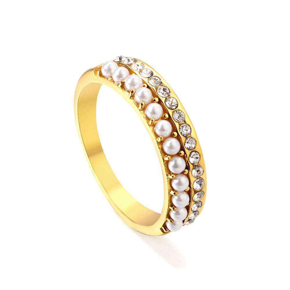 18K Gold Plated Premium Stainless Steel Finger Ring