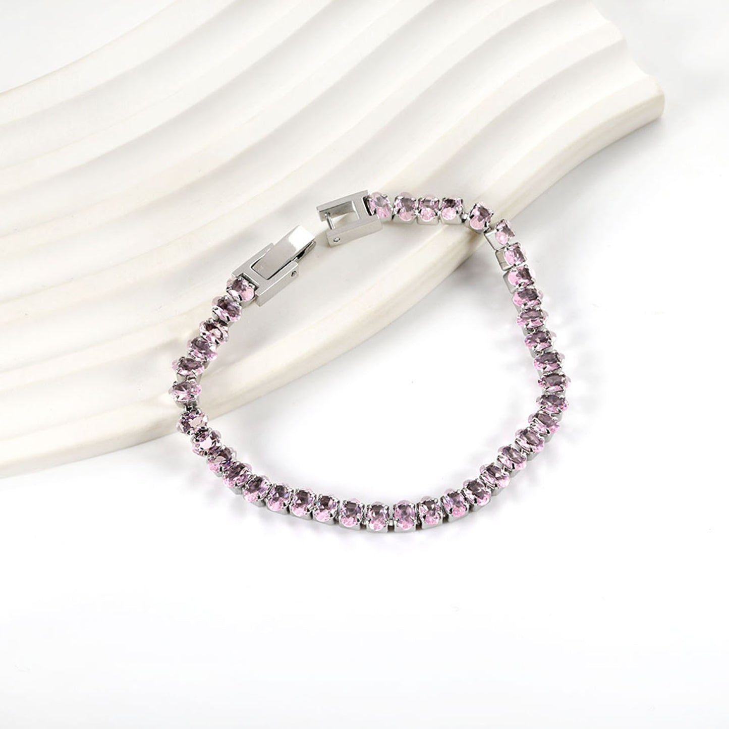 Cherry Blossom Tennis Bracelet
