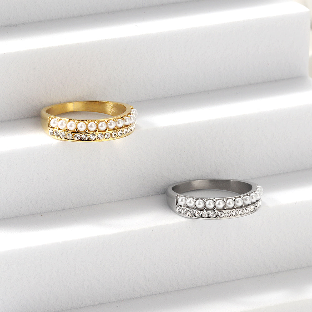 18K Gold Plated Premium Stainless Steel Finger Ring