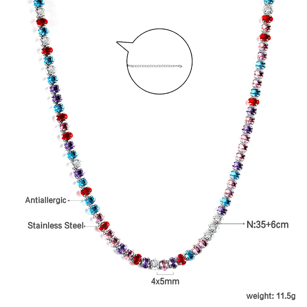 Prism Pop Cascade Necklace