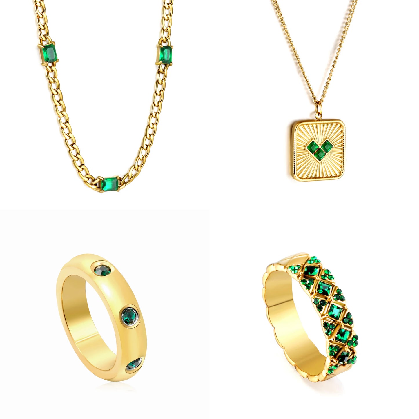 Emerald Love Set