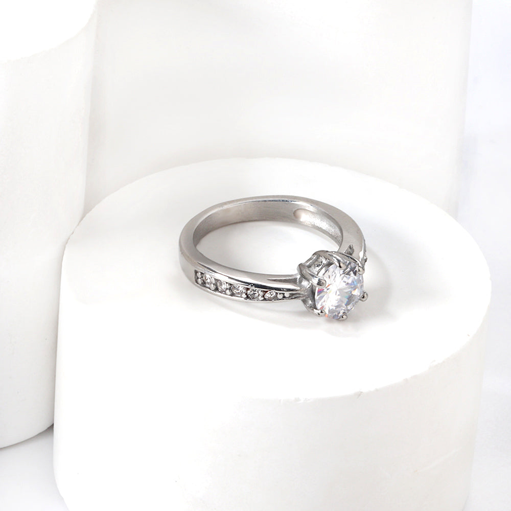 18K Gold Plated Premium Stainless Steel Finger Ring