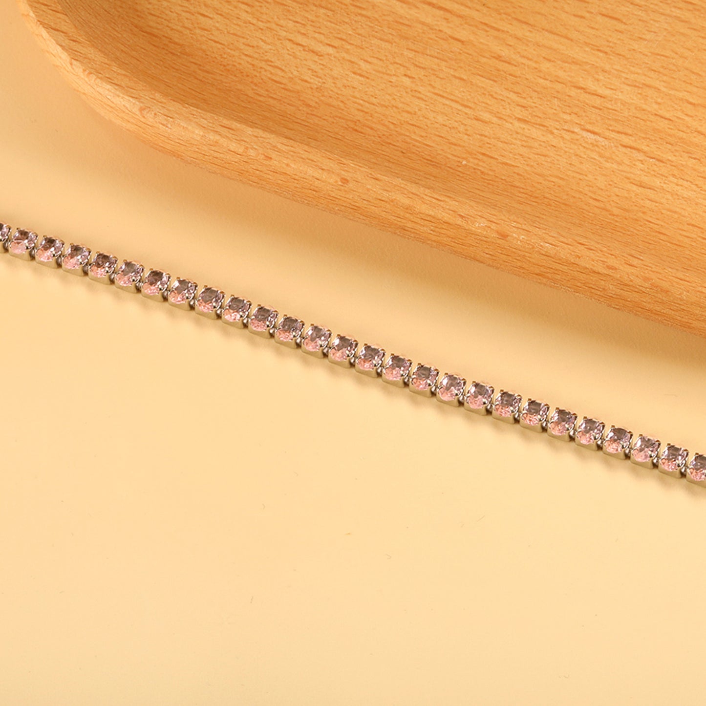 Cherry Blossom Tennis Bracelet