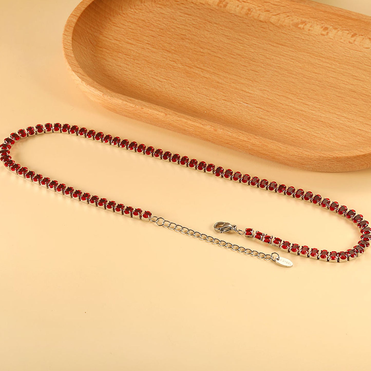 Ruby Rush Cascade Necklace