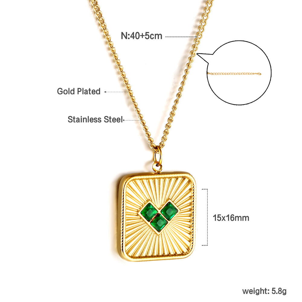 Emerald Hour Necklace