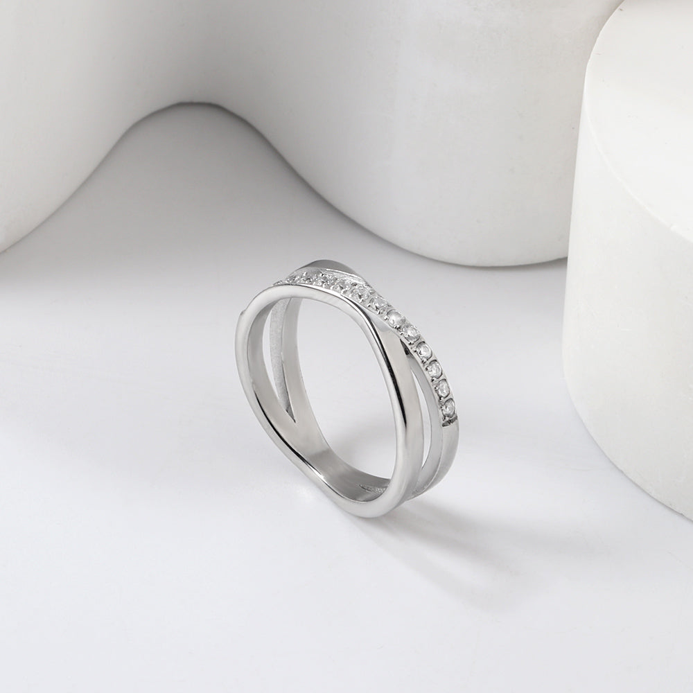 18K Gold Plated Premium Stainless Steel Finger Ring