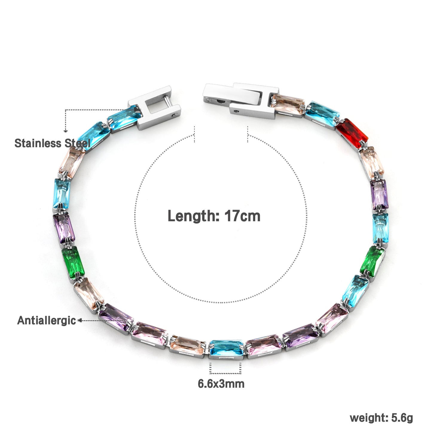 Rainbow Rhapsody Bracelet