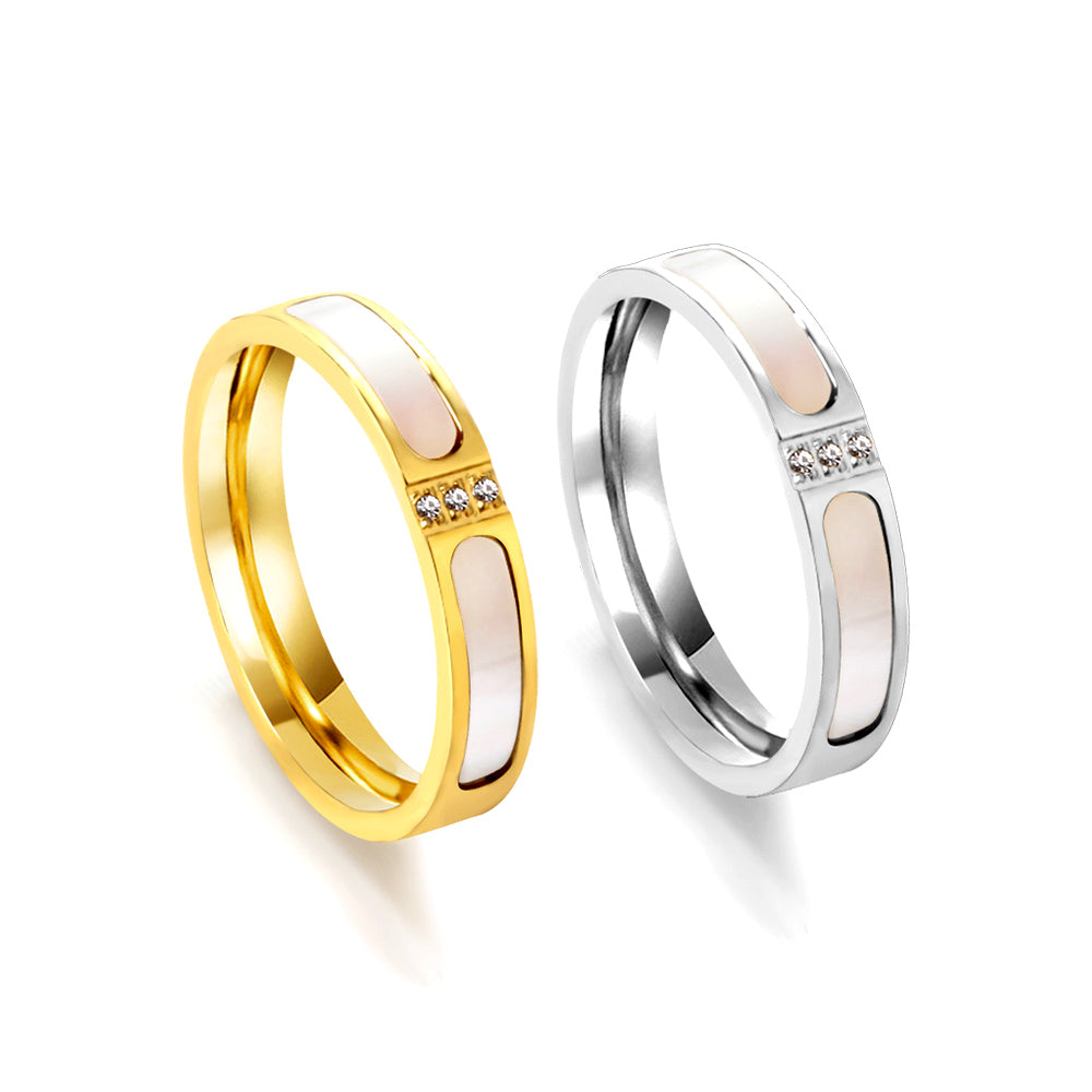 18K Gold Plated Premium Stainless Steel Finger Ring