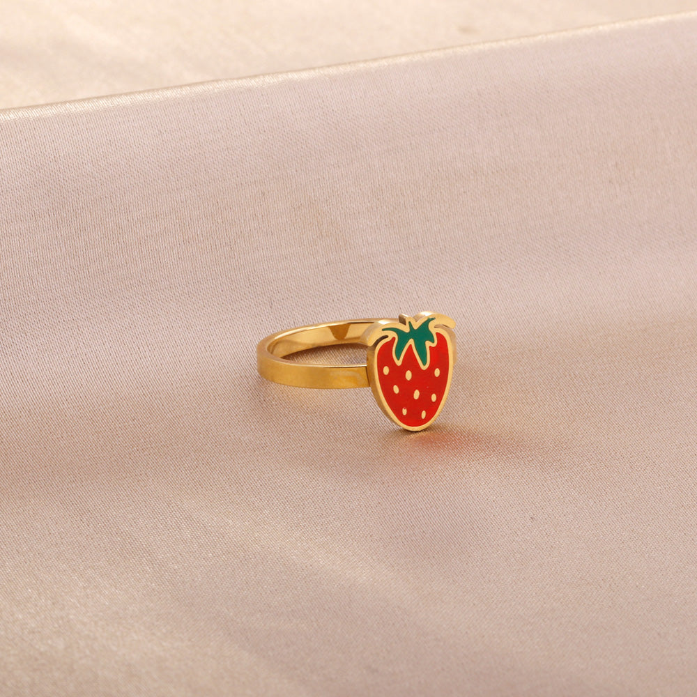 18K Gold Plated Premium Stainless Steel Finger Ring