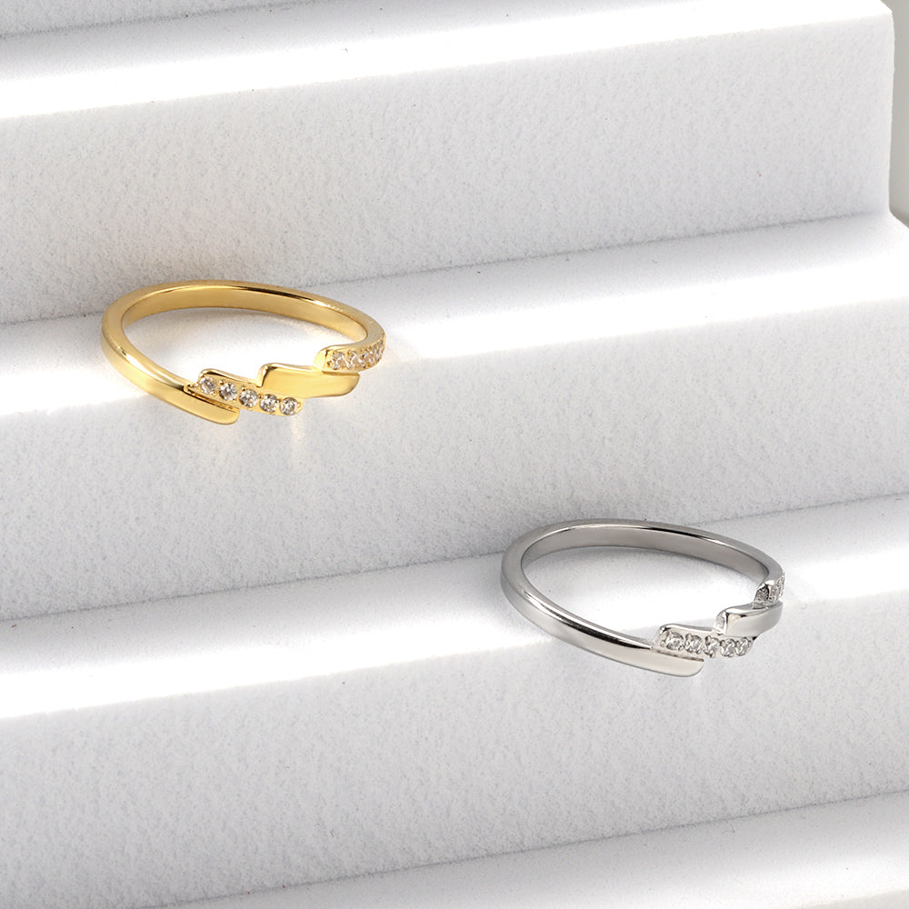 18K Gold Plated Premium Stainless Steel Finger Ring