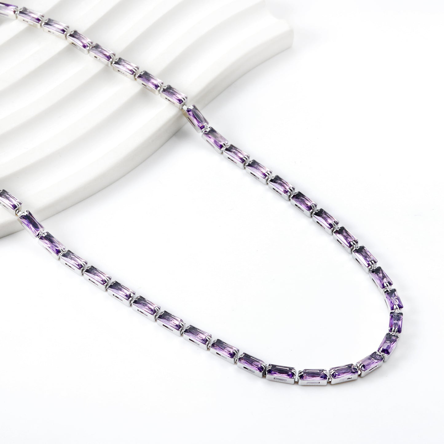 Amethyst Aura Necklace