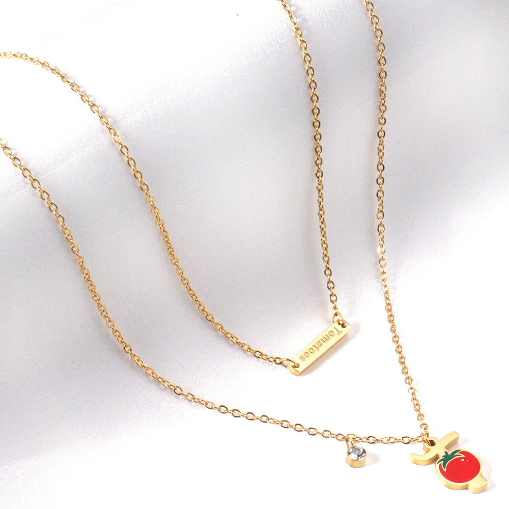 Tomato Blossom Charm Pendant