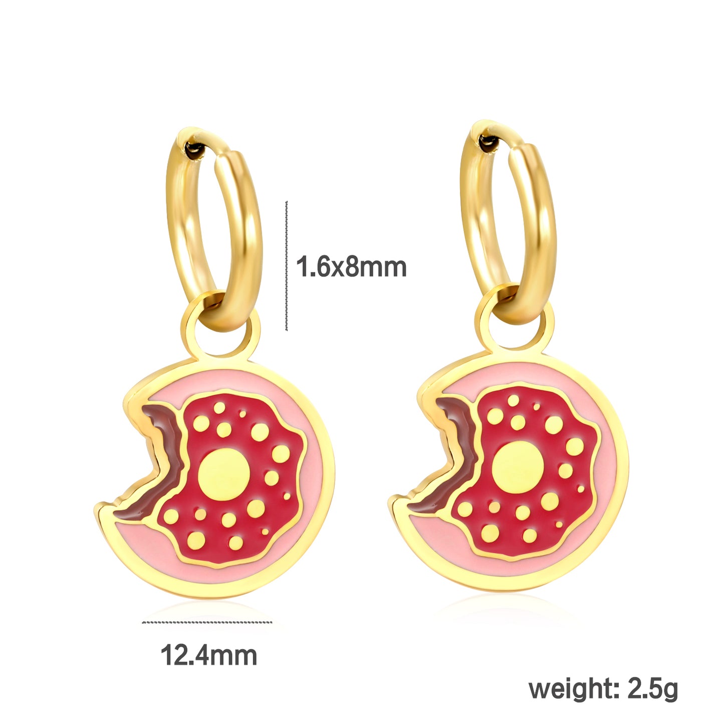 Donut Charms Earrings