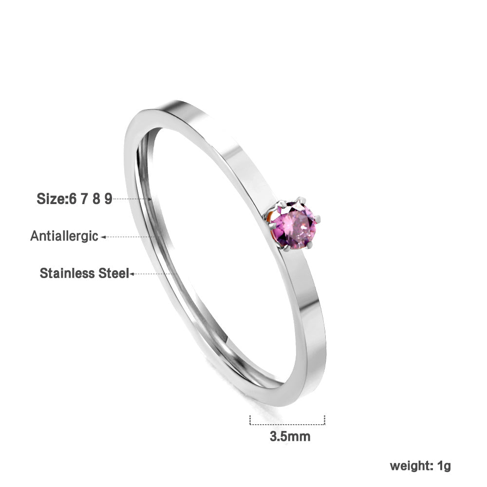 18K Gold Plated Premium Stainless Steel Finger Ring