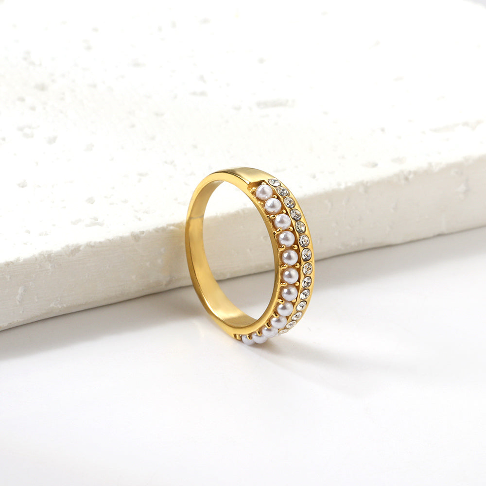 18K Gold Plated Premium Stainless Steel Finger Ring
