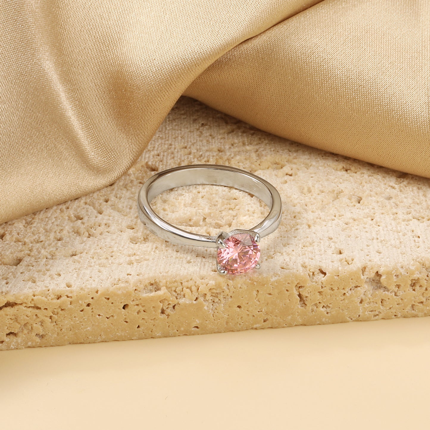 18K Gold Plated Premium Stainless Steel Finger Ring