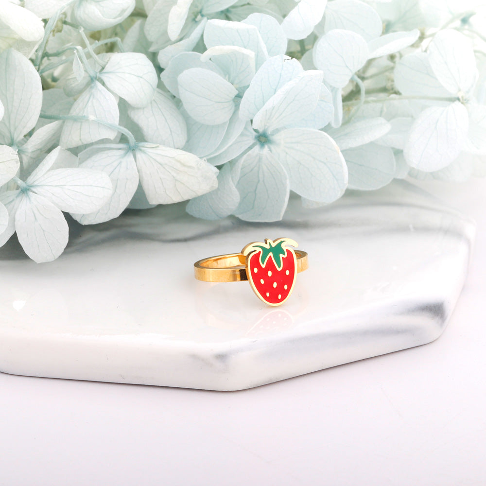 18K Gold Plated Premium Stainless Steel Finger Ring
