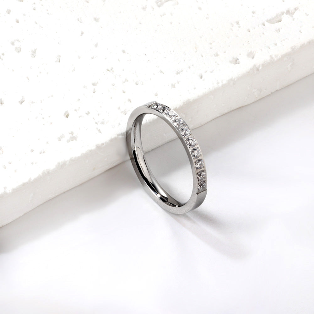 18K Gold Plated Premium Stainless Steel Finger Ring