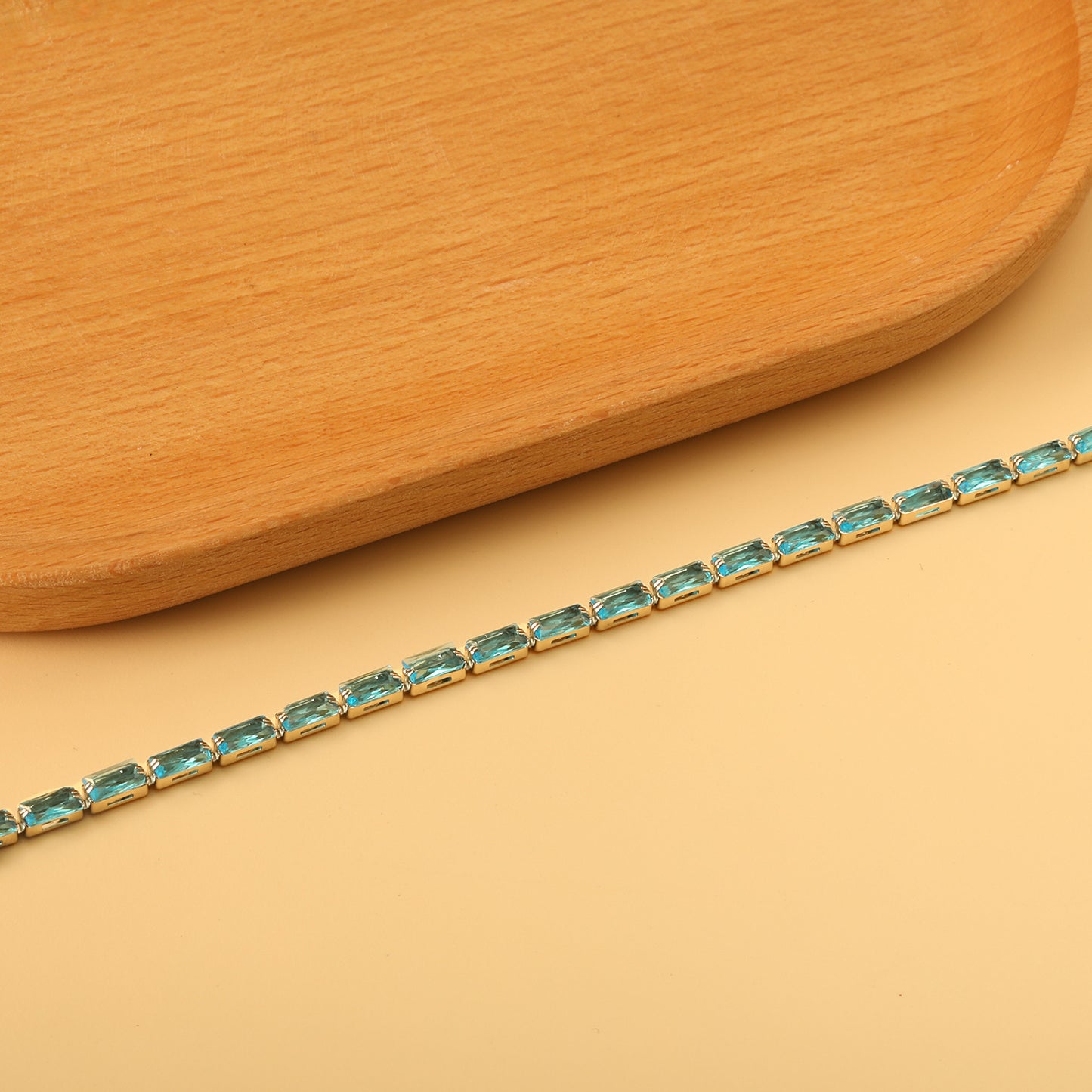 Blue Lagoon Crystals Bracelet