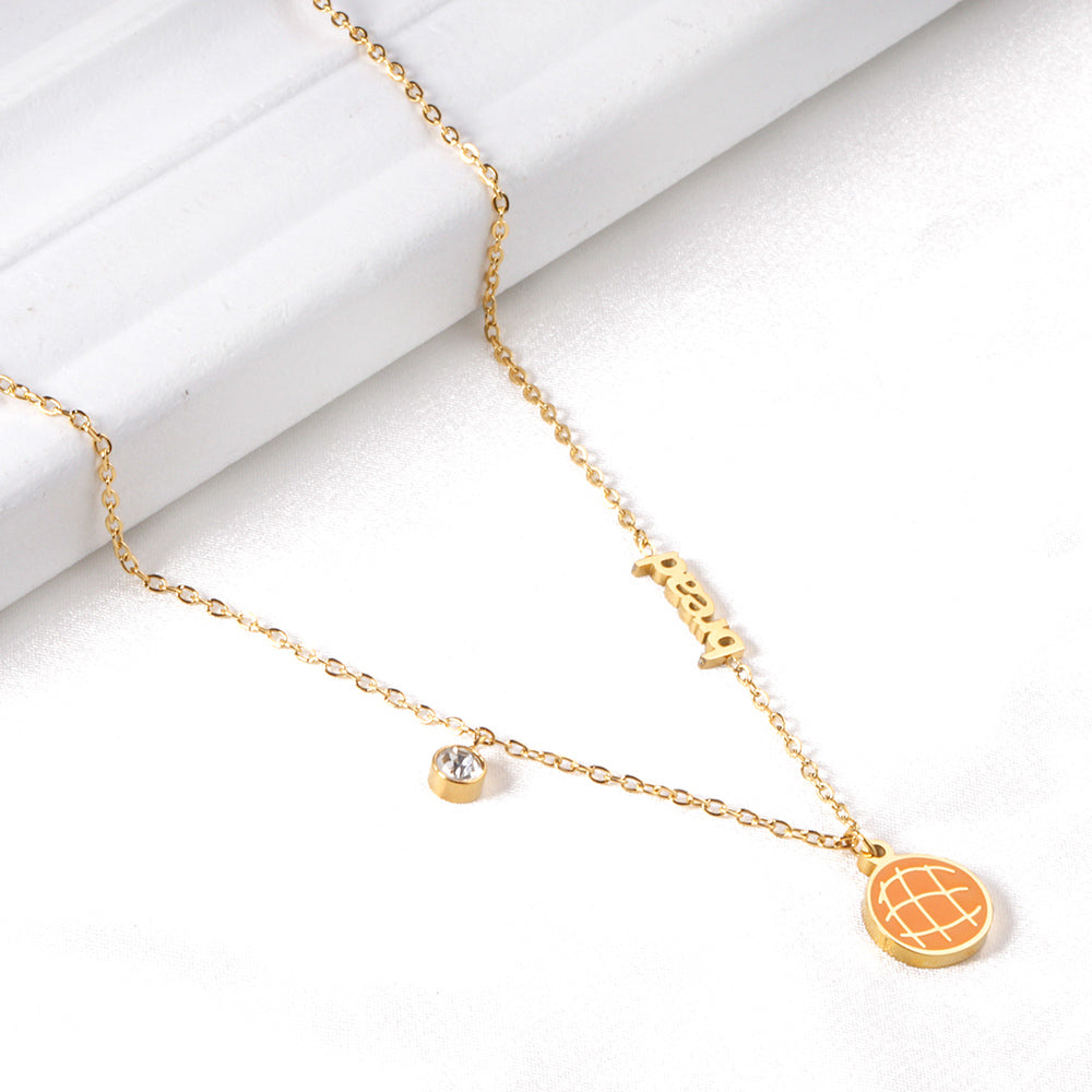 Loaf Pendant Charm Necklace