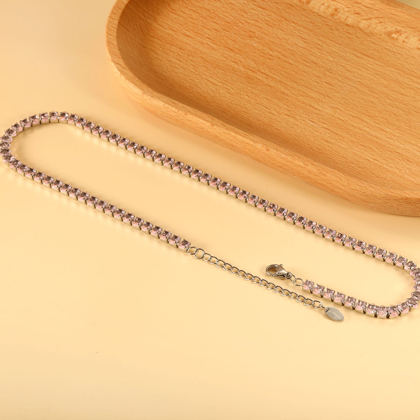 Pink Perfection Cascade Necklace