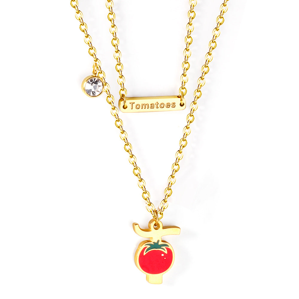 Tomato Blossom Charm Pendant