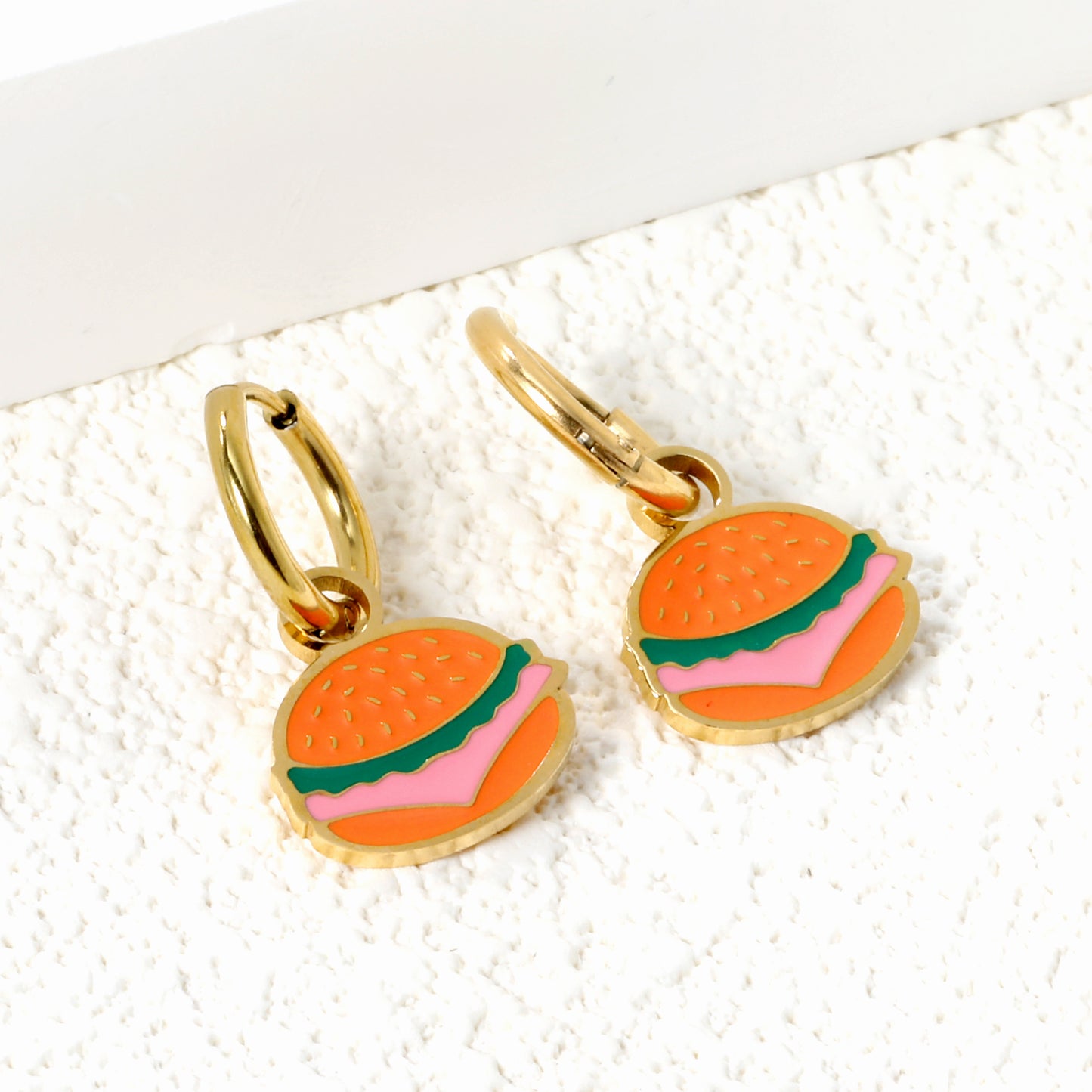 Burger Charms Earrings