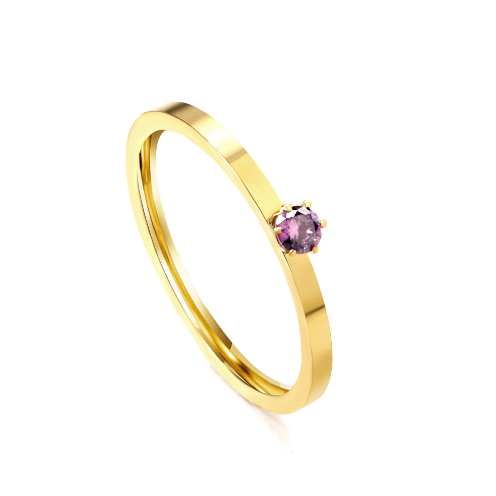 18K Gold Plated Premium Stainless Steel Finger Ring