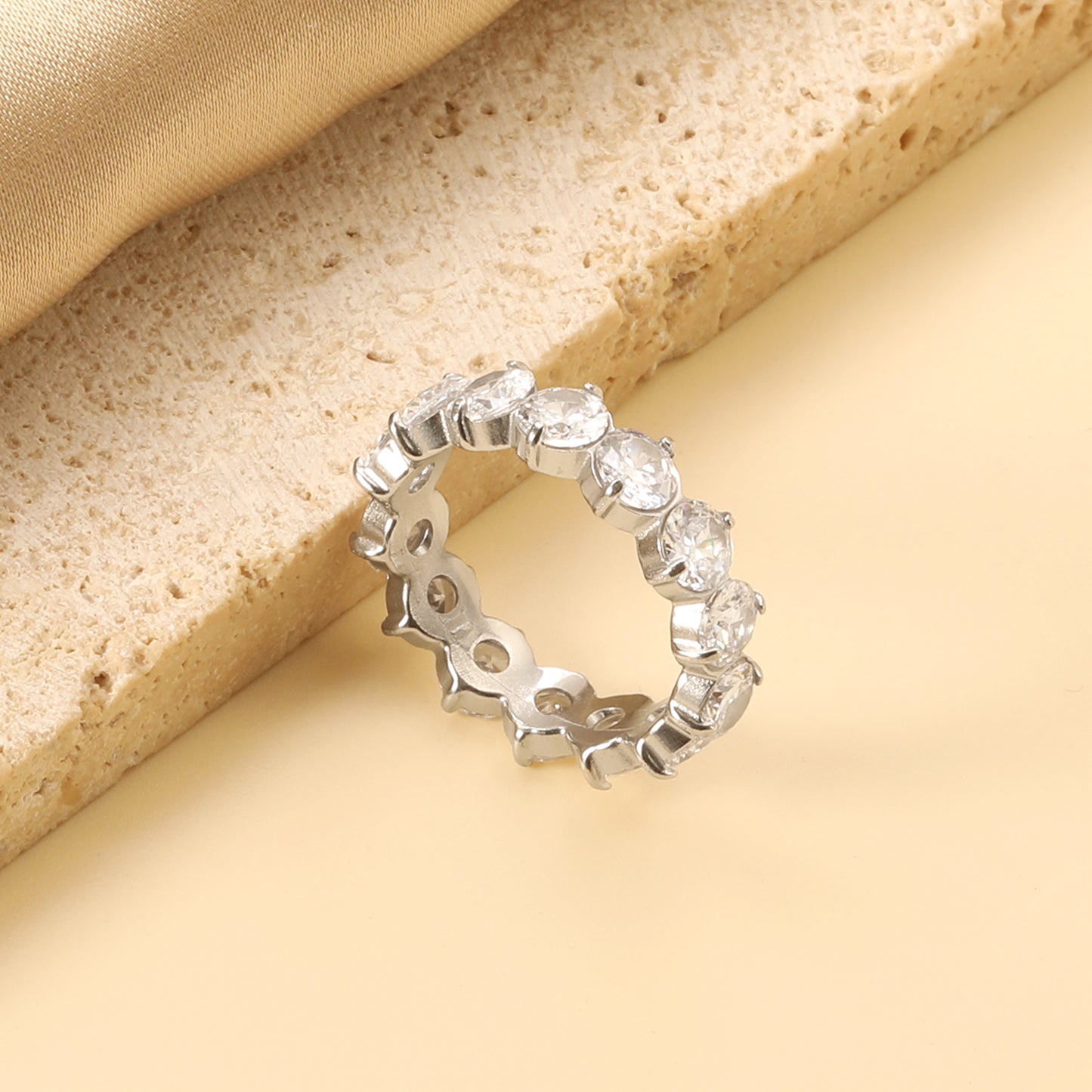 18K Gold Plated Premium Stainless Steel Finger Ring