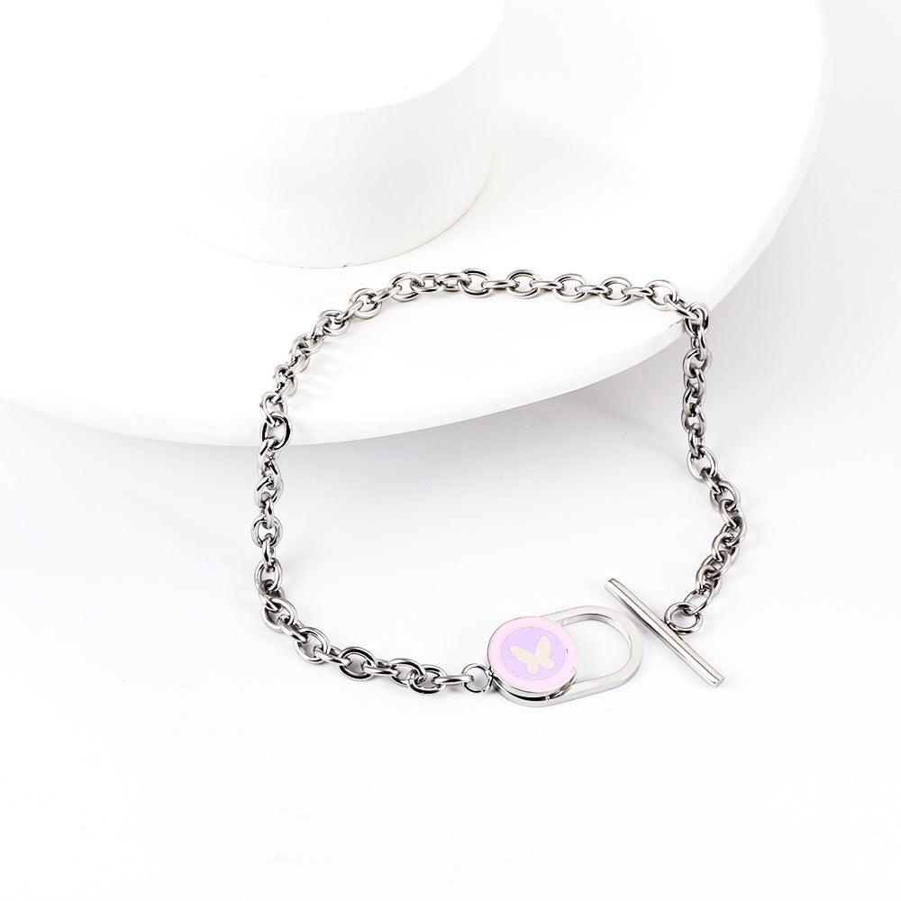 Butterfly Lock Bracelet