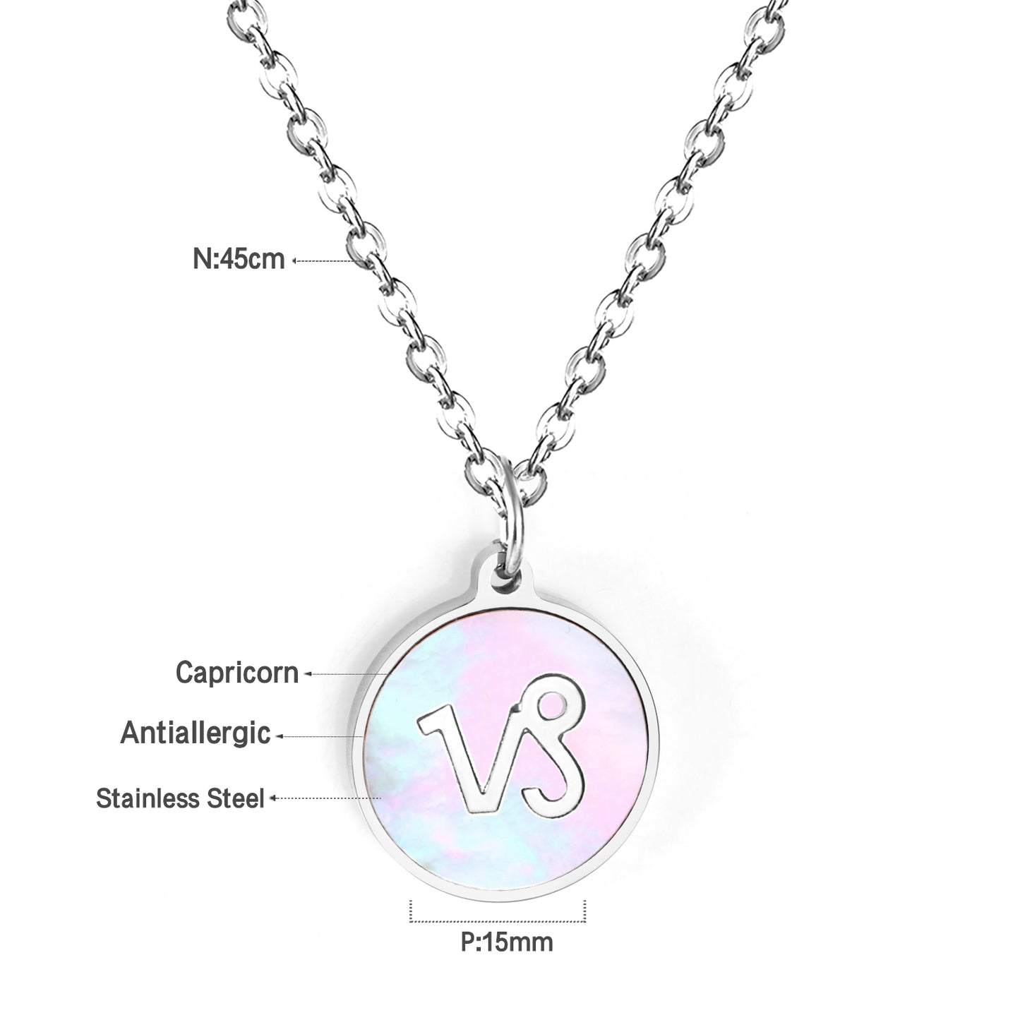 Astro Sign Capricorn Pendant