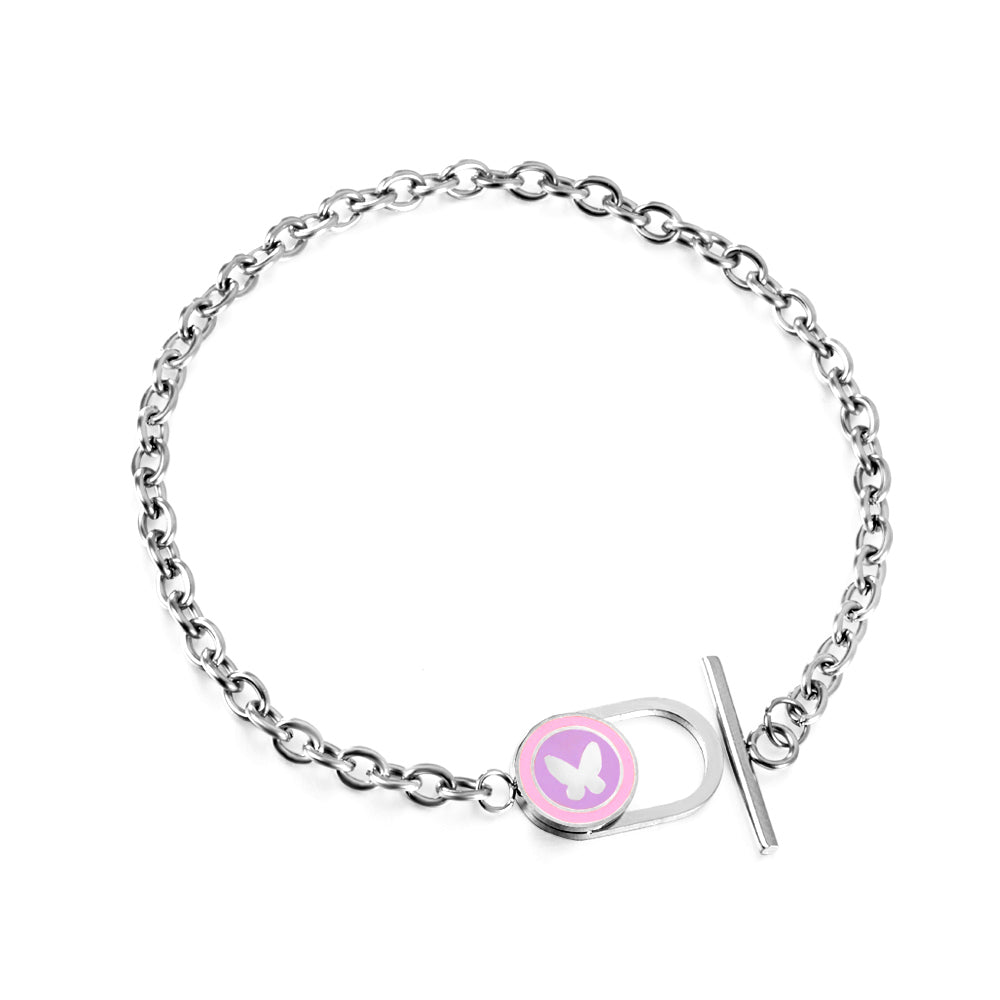 Butterfly Lock Bracelet