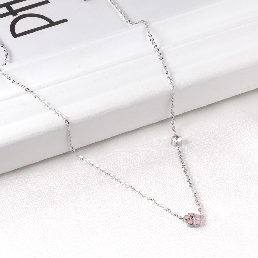 Pink Miniature Flora Pendant