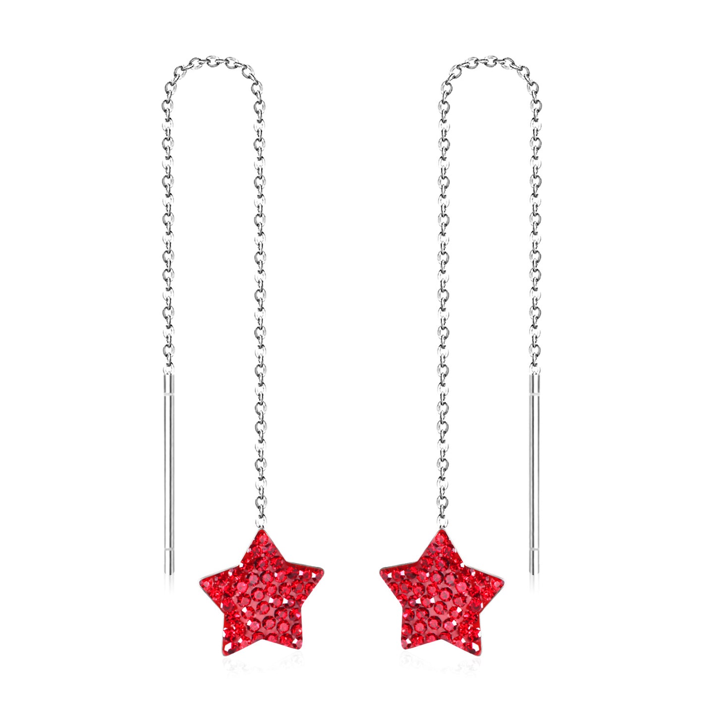 Star Hoop Earring