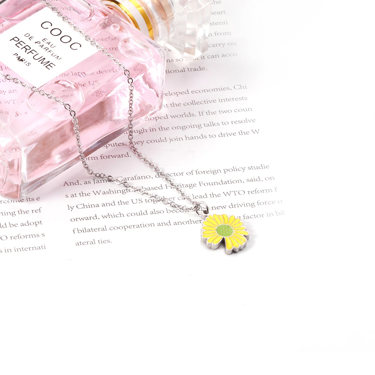 Yellow Flora Pendant