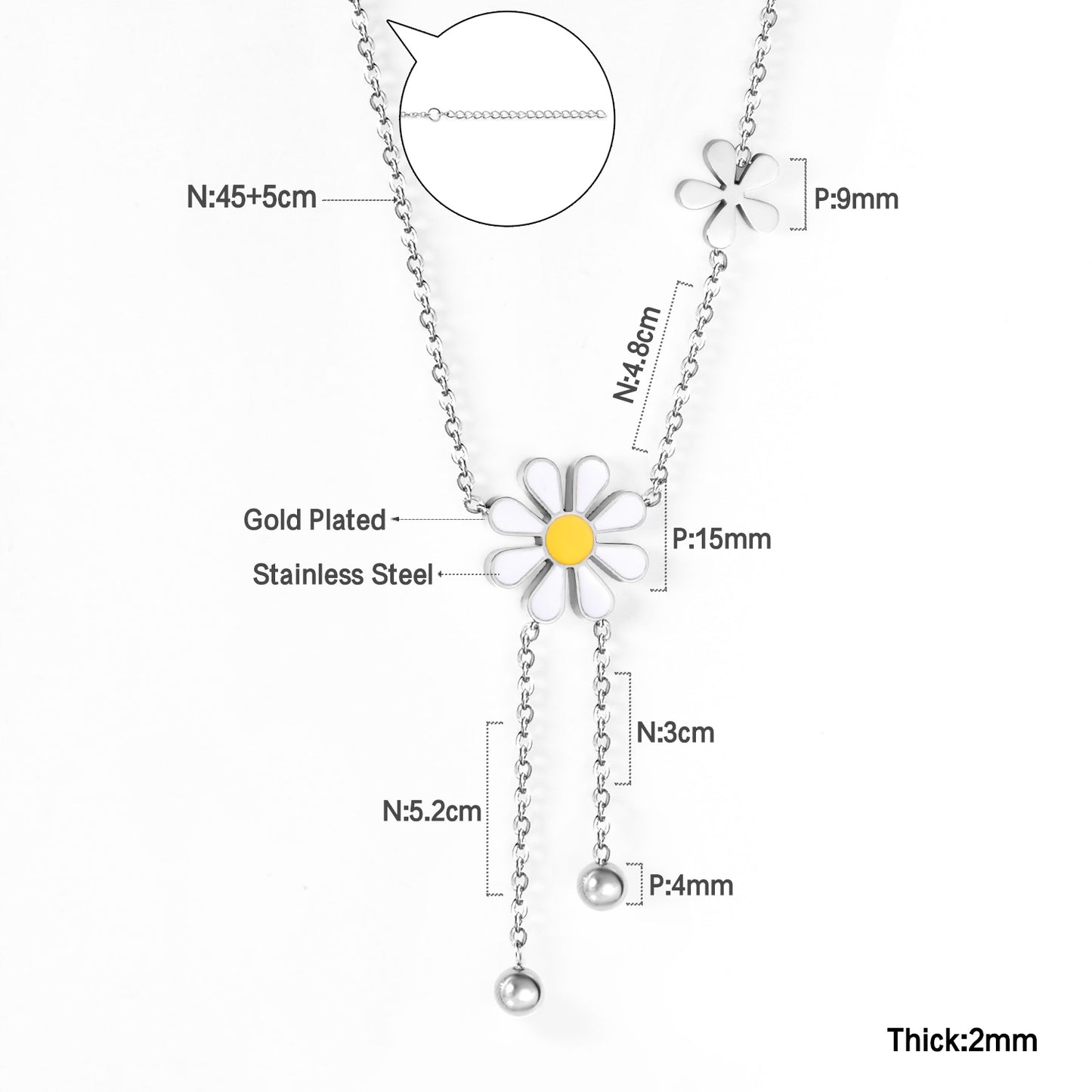 Daisy Pendant