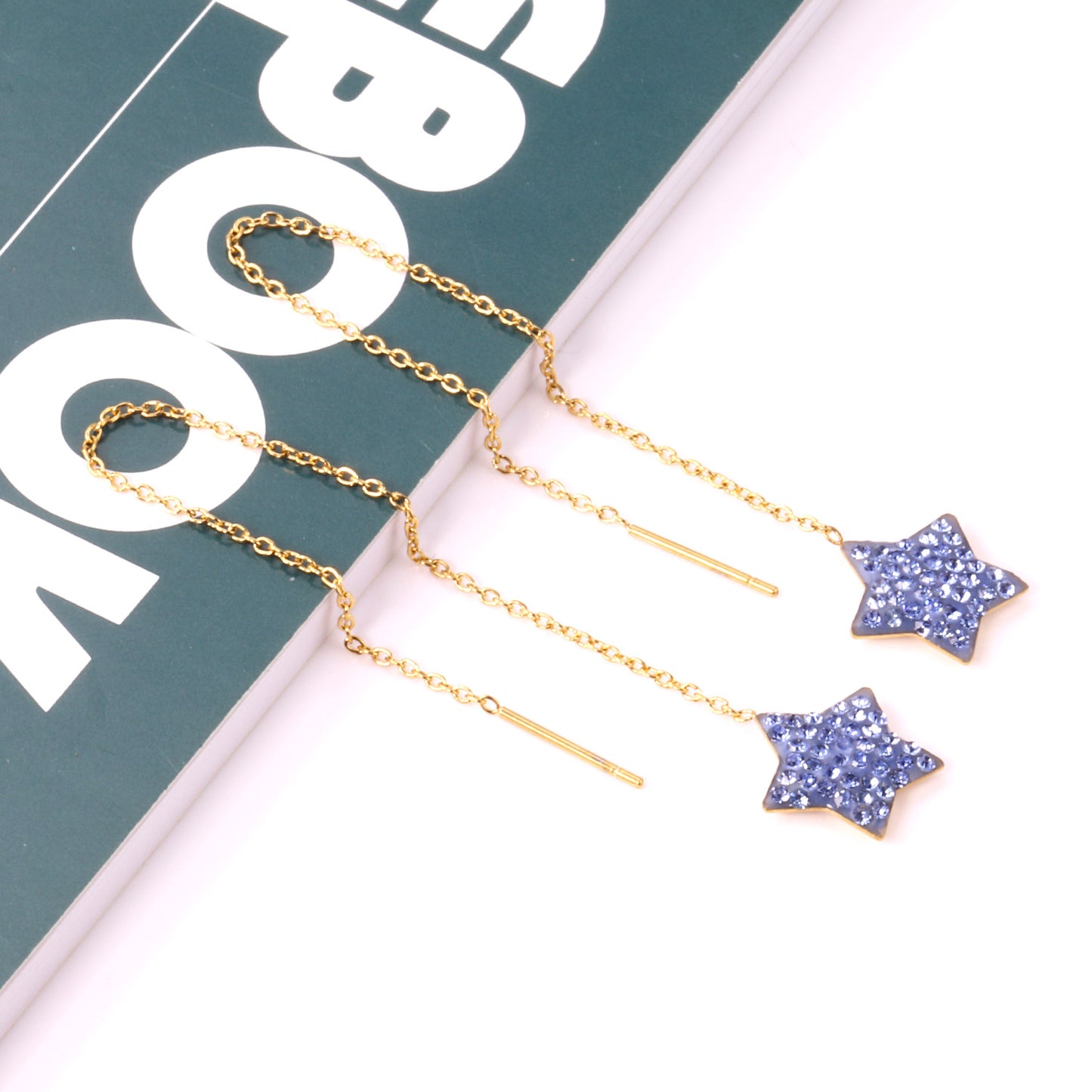 Star Hoop Earring